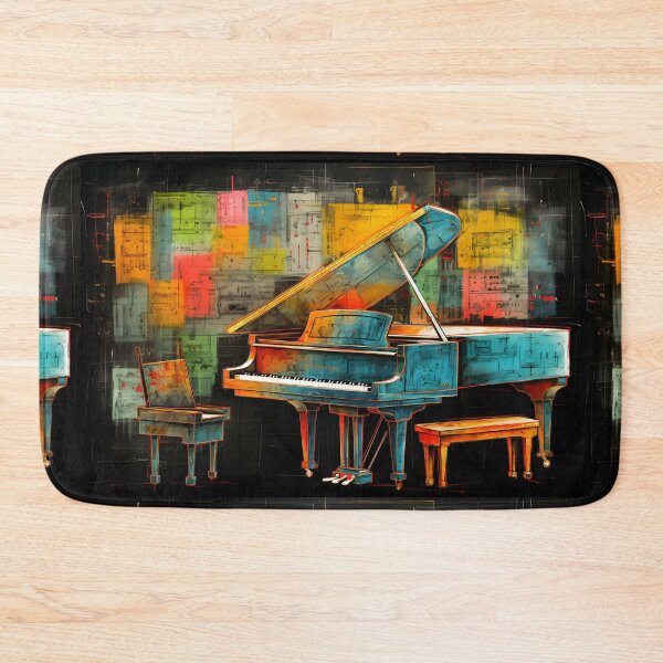 Item preview, Sonic Elegance: Abstract Piano Echoes from Avant-Garde Visions Generative AI designed and sold by OlfactoART Studio.