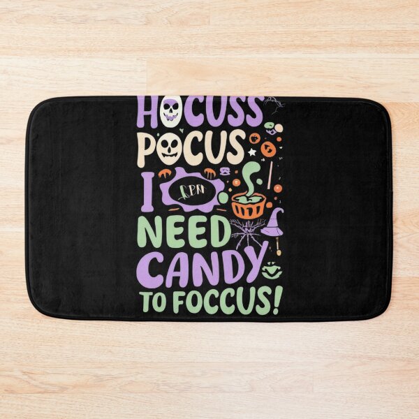 Artikelvorschau, Hocus Pocus I Need Candy To Foccus entworfen und verkauft von TrendyPalette.
