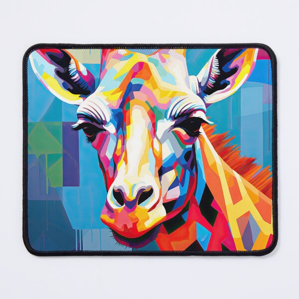 Item preview, Simplistic & Minimalistic African Giraffe Art Collection designed and sold by ArtificialGenes.