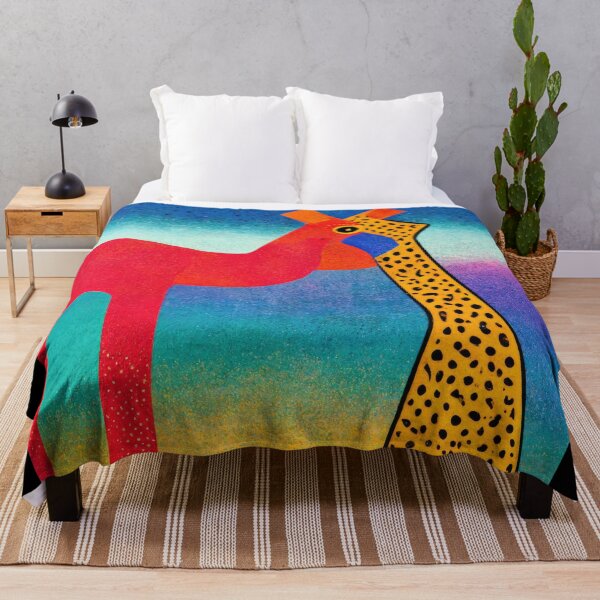 Item preview, Simplistic & Minimalistic African Giraffe Art Collection designed and sold by ArtificialGenes.