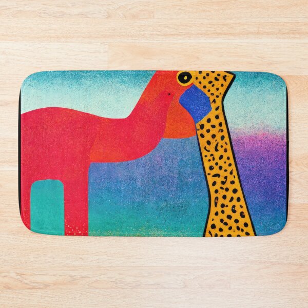 Item preview, Simplistic & Minimalistic African Giraffe Art Collection designed and sold by ArtificialGenes.