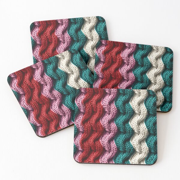 Item preview, Knitted Thoughts, Seamless Pattern designed and sold by patternicco.
