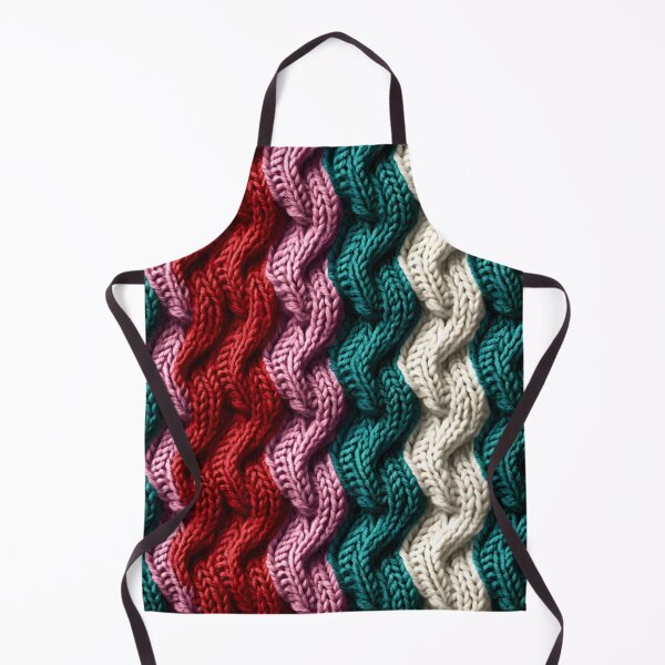 Item preview, Knitted Thoughts, Seamless Pattern designed and sold by patternicco.