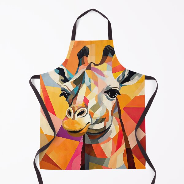 Item preview, Simplistic & Minimalistic African Giraffe Art Collection designed and sold by ArtificialGenes.