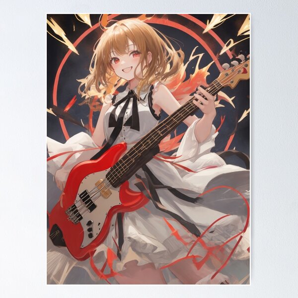 Girl bassist | Anime music, Kawaii anime girl, Hd anime wallpapers