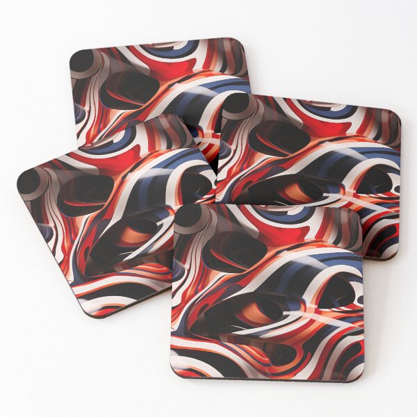 Item preview, Modern design that is reminiscent of three-dimensional pop art patterns designed and sold by Pflugart.