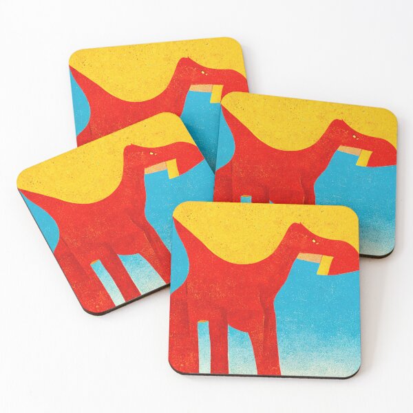Item preview, Simplistic & Minimalistic African Giraffe Art Collection designed and sold by ArtificialGenes.