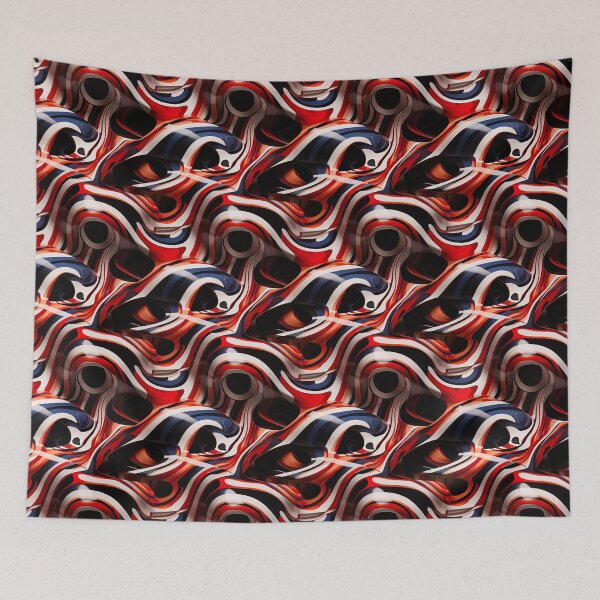 Item preview, Modern design that is reminiscent of three-dimensional pop art patterns designed and sold by Pflugart.