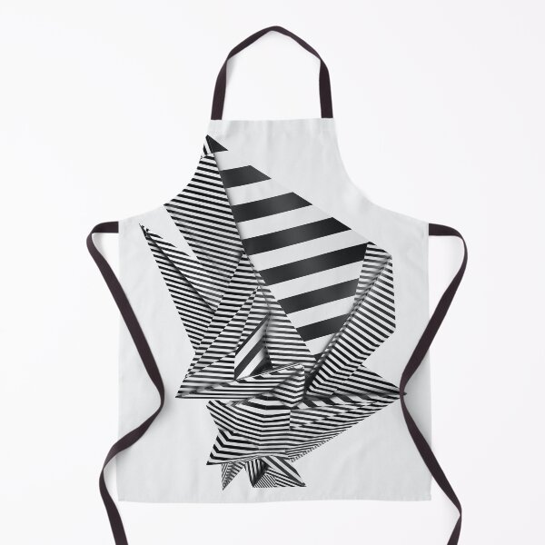Item preview, Black and origami abstract designed and sold by KAY Artists.