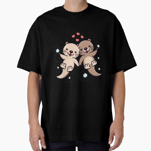 Item preview, Significant Otters Otters Holding Hands designed and sold by Clouth Clothing  ⭐⭐⭐⭐⭐.