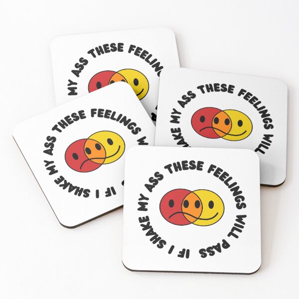 Item preview, If I shake my ass these feelings will pass designed and sold by Sketchy Lexy.