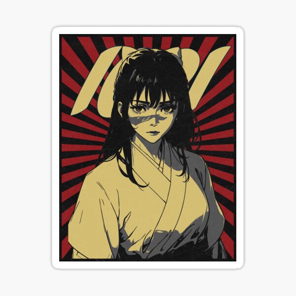 IORI YAGAMI Sticker for Sale by d0gswithknives