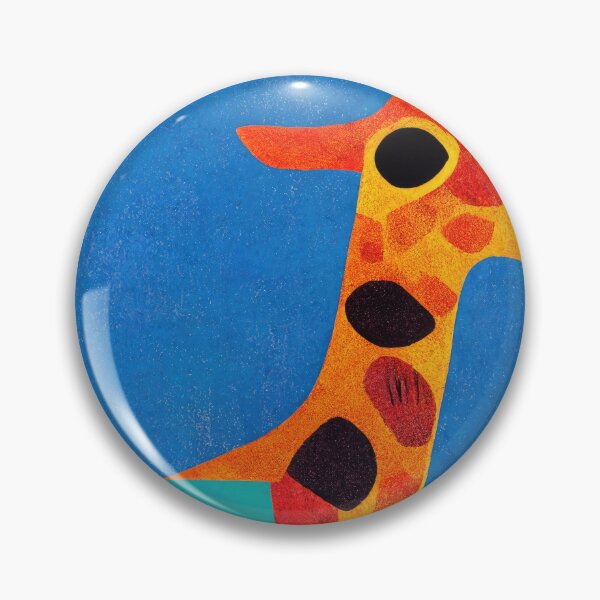 Item preview, Simplistic & Minimalistic African Giraffe Art Collection designed and sold by ArtificialGenes.