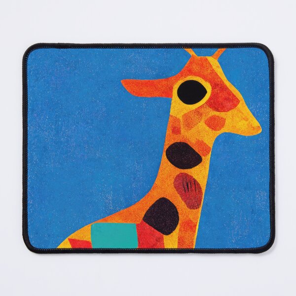Item preview, Simplistic & Minimalistic African Giraffe Art Collection designed and sold by ArtificialGenes.