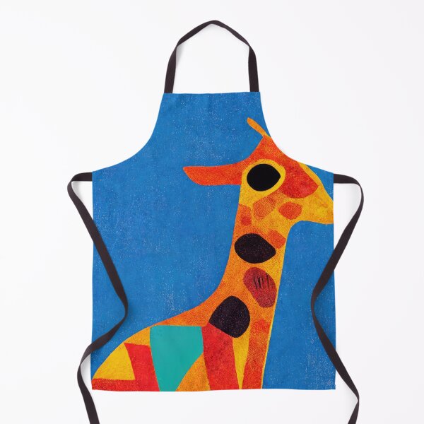 Item preview, Simplistic & Minimalistic African Giraffe Art Collection designed and sold by ArtificialGenes.