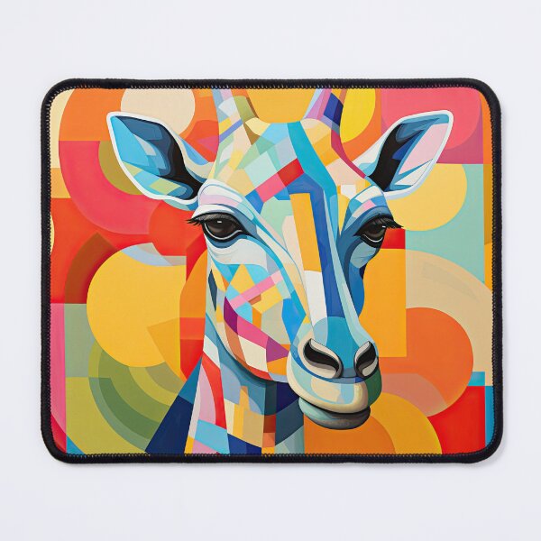 Item preview, Simplistic & Minimalistic African Giraffe Art Collection designed and sold by ArtificialGenes.