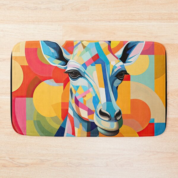 Item preview, Simplistic & Minimalistic African Giraffe Art Collection designed and sold by ArtificialGenes.