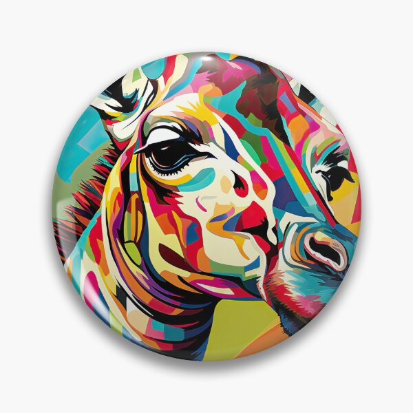 Item preview, Simplistic & Minimalistic African Giraffe Art Collection designed and sold by ArtificialGenes.