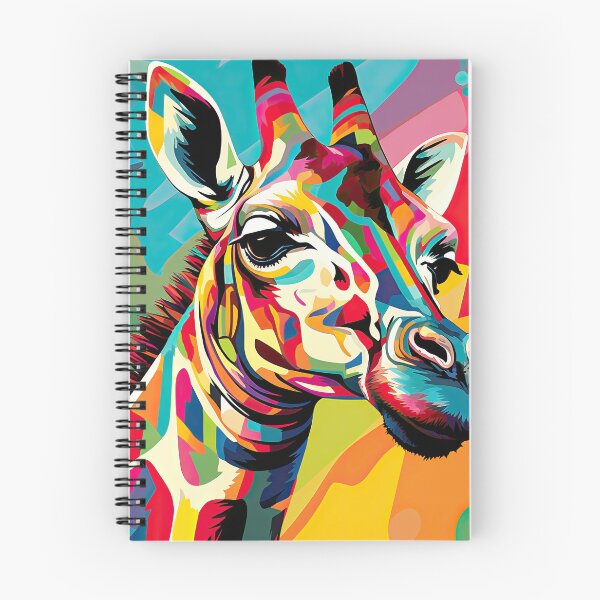 Item preview, Simplistic & Minimalistic African Giraffe Art Collection designed and sold by ArtificialGenes.