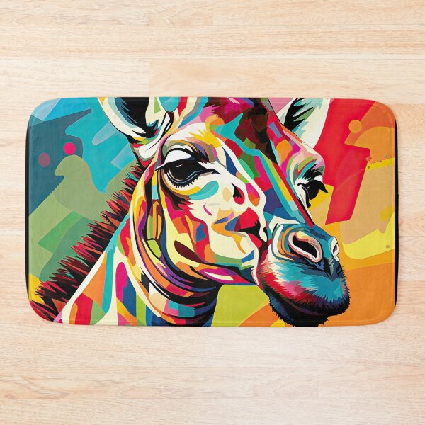 Item preview, Simplistic & Minimalistic African Giraffe Art Collection designed and sold by ArtificialGenes.