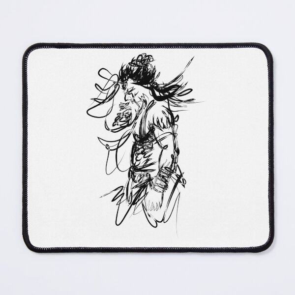 Item preview, abstract sketch of a angry monk | monk t-shirt | indian sadhu sketch art designed and sold by KARTICK DUTTA.