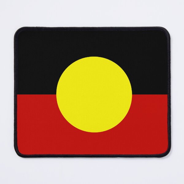 Item preview, Aboriginal Flag designed and sold by MattForbesDev.