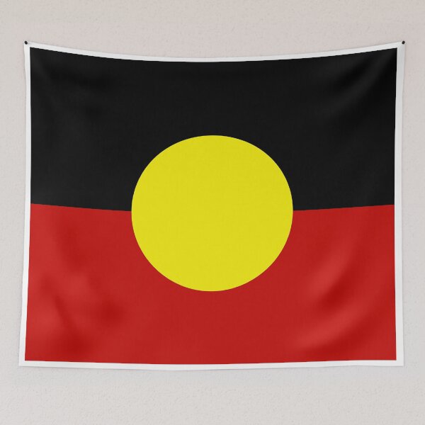 Item preview, Aboriginal Flag designed and sold by MattForbesDev.