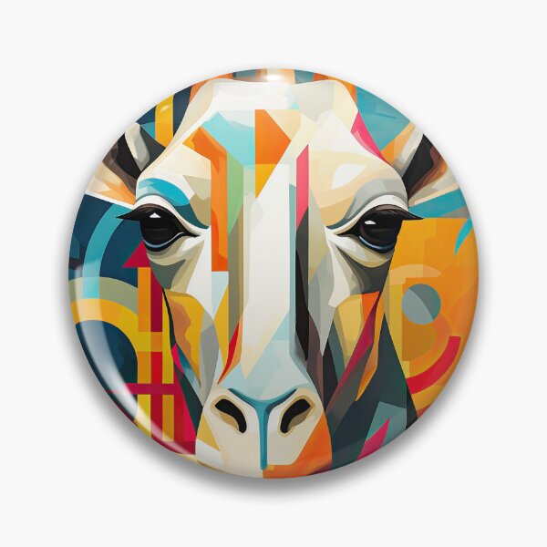 Item preview, Simplistic & Minimalistic African Giraffe Art Collection designed and sold by ArtificialGenes.