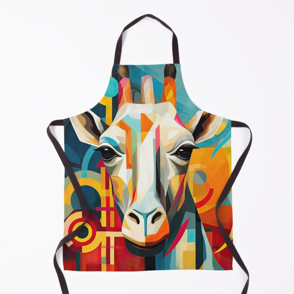 Item preview, Simplistic & Minimalistic African Giraffe Art Collection designed and sold by ArtificialGenes.