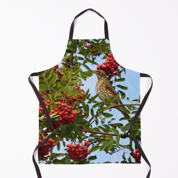 Item preview, Redwing and rowan berries designed and sold by Jouko Lehto Photography.