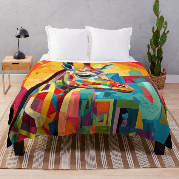 Item preview, Simplistic & Minimalistic African Giraffe Art Collection designed and sold by ArtificialGenes.