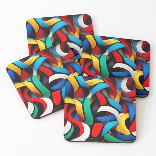 Item preview, Modern design that is reminiscent of three-dimensional pop art patterns designed and sold by Pflugart.