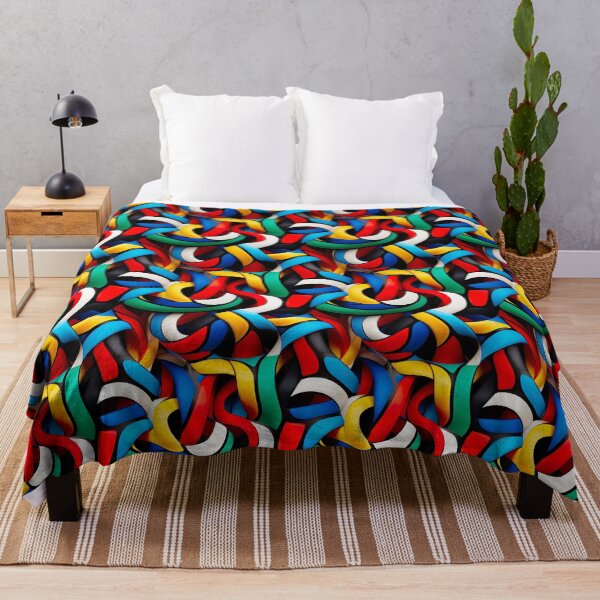 Item preview, Modern design that is reminiscent of three-dimensional pop art patterns designed and sold by Pflugart.