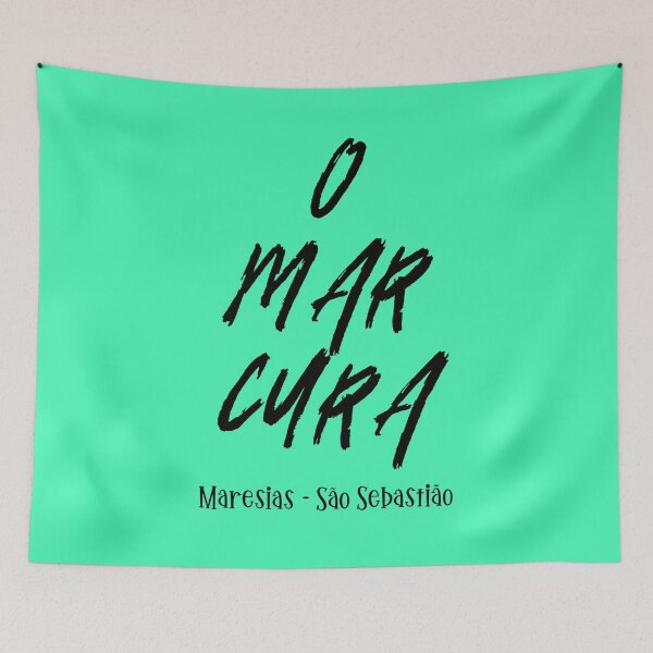 Item preview, O Mar Cura - Maresias - São Sebastião - SP designed and sold by Sketch-Shack.