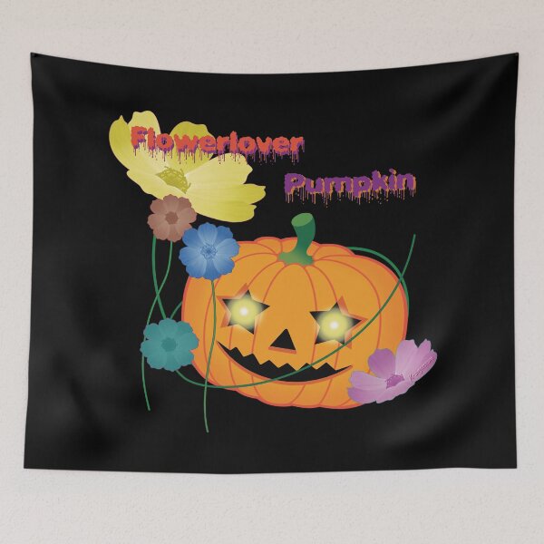 Item preview, Flowerlover  Halloween Pumpkin designed and sold by K-sugarstore.