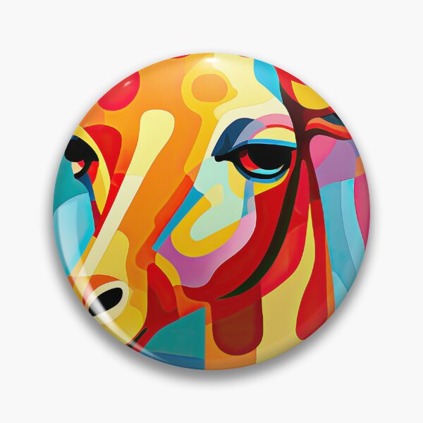 Item preview, Simplistic & Minimalistic African Giraffe Art Collection designed and sold by ArtificialGenes.