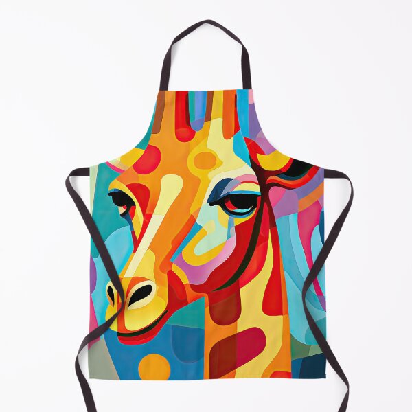 Item preview, Simplistic & Minimalistic African Giraffe Art Collection designed and sold by ArtificialGenes.
