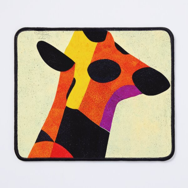 Item preview, Simplistic & Minimalistic African Giraffe Art Collection designed and sold by ArtificialGenes.
