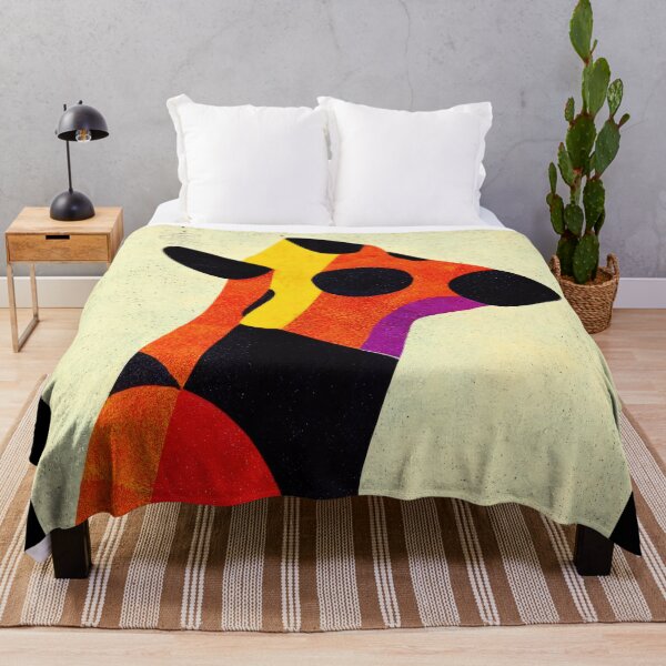 Item preview, Simplistic & Minimalistic African Giraffe Art Collection designed and sold by ArtificialGenes.