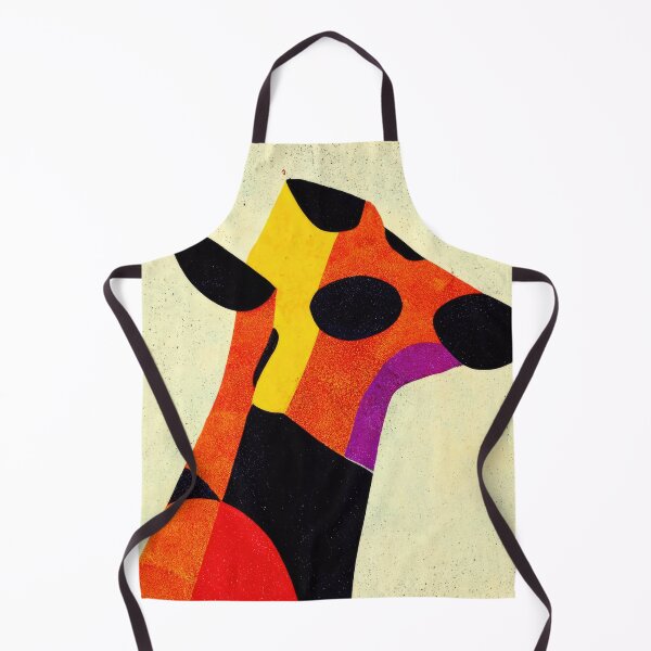 Item preview, Simplistic & Minimalistic African Giraffe Art Collection designed and sold by ArtificialGenes.