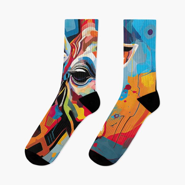 Item preview, Simplistic & Minimalistic African Giraffe Art Collection designed and sold by ArtificialGenes.