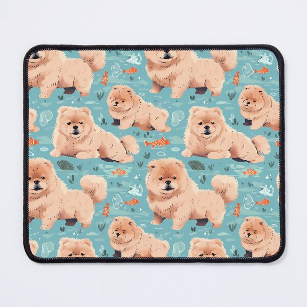 Item preview, Chow Chow and Fish designed and sold by Furrific.
