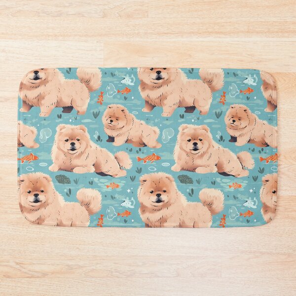 Item preview, Chow Chow and Fish designed and sold by Furrific.