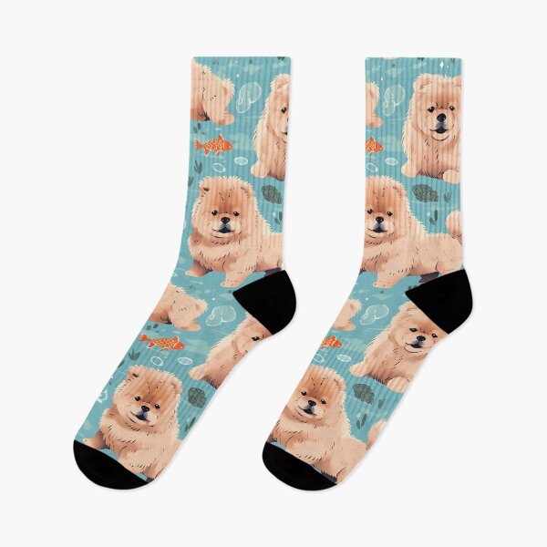Item preview, Chow Chow and Fish designed and sold by Furrific.