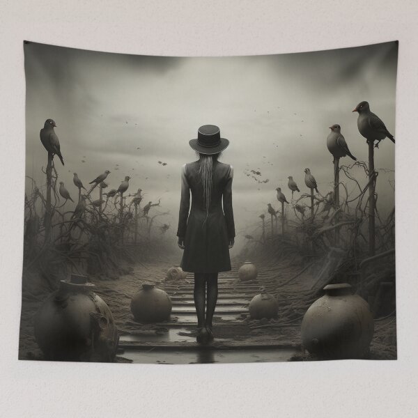 Item preview, Dark way, creepy path designed and sold by silent-violin.