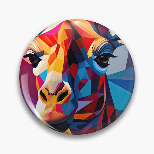 Item preview, Simplistic & Minimalistic African Giraffe Art Collection designed and sold by ArtificialGenes.