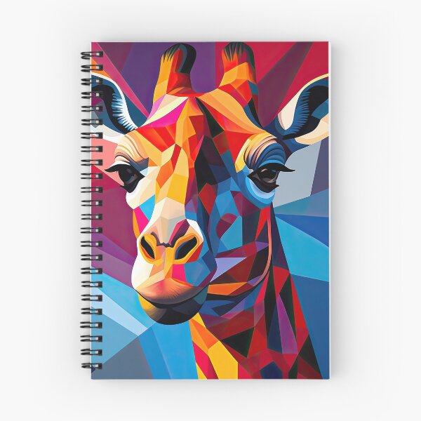 Item preview, Simplistic & Minimalistic African Giraffe Art Collection designed and sold by ArtificialGenes.
