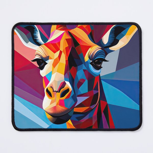 Item preview, Simplistic & Minimalistic African Giraffe Art Collection designed and sold by ArtificialGenes.