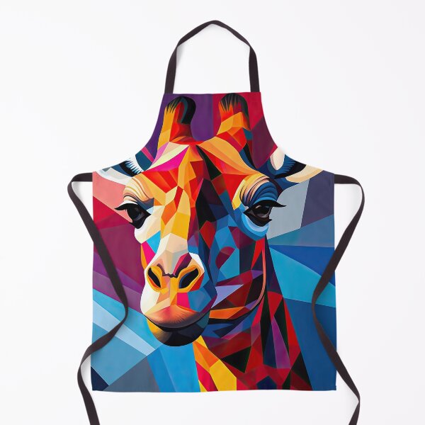 Item preview, Simplistic & Minimalistic African Giraffe Art Collection designed and sold by ArtificialGenes.