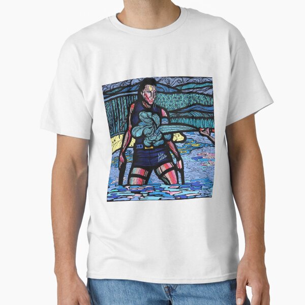 Lara Croft dans ma piscine T-shirt classique